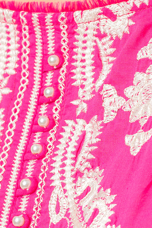 EMBROIDERED LAWN SHIRT (PRET)