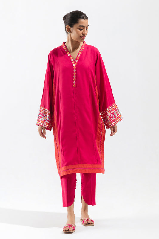 EMBROIDERED SHIRT WITH PANTS
