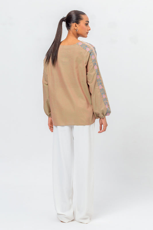 CHAMBRAY TOP (PRET)