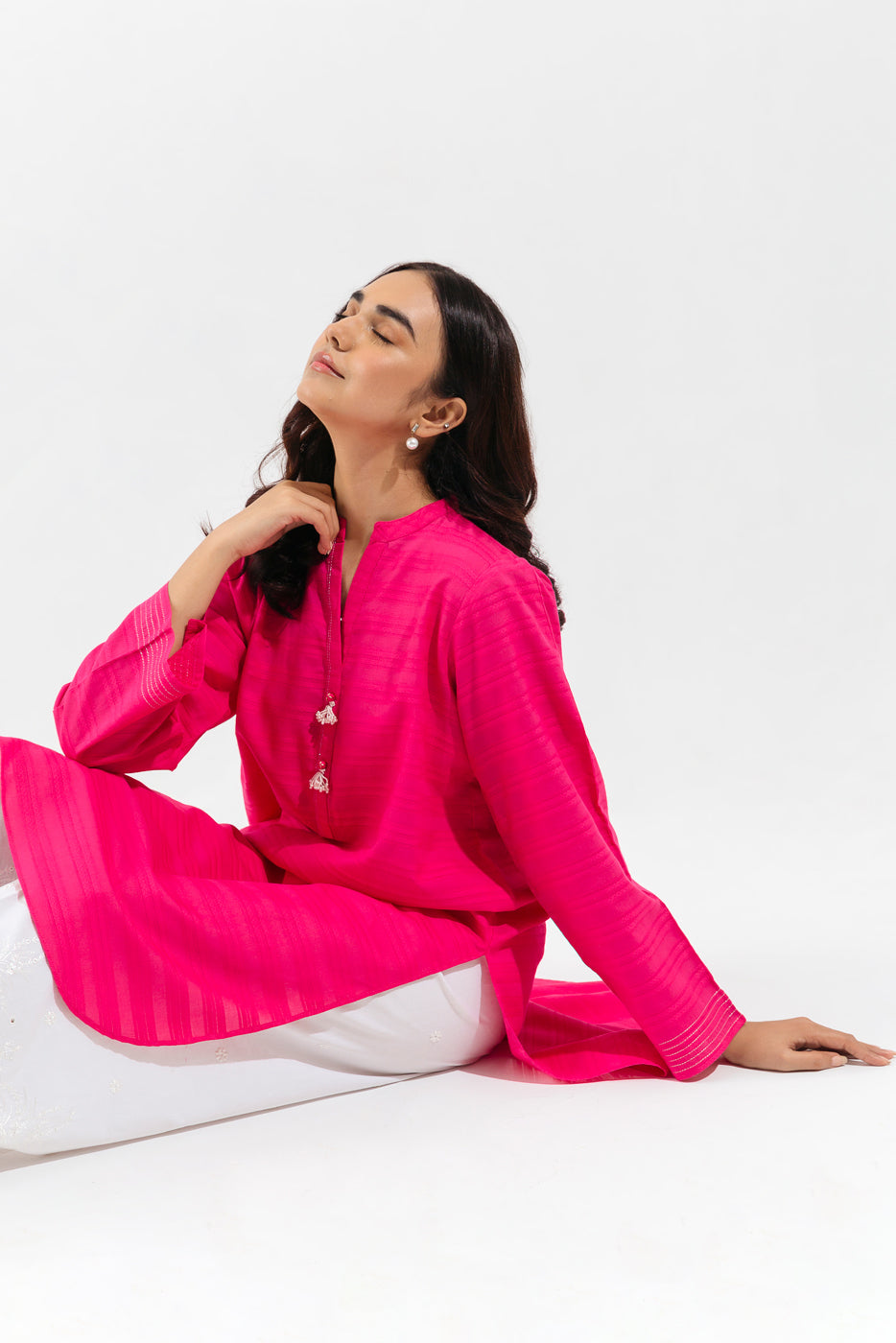 BASIC JACQUARD SHIRT (PRET)