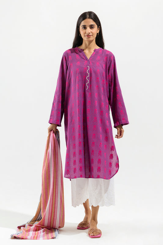 BASIC MULTI JACQUARD SHIRT (PRET)