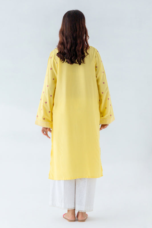EMBROIDERED VISCOSE SHIRT (PRET)