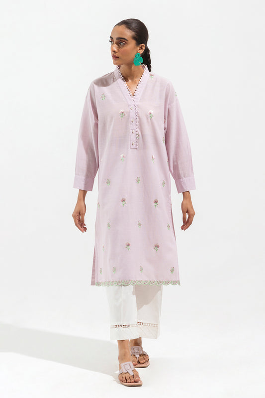 EMBROIDERED TEXTURED SHIRT (PRET)
