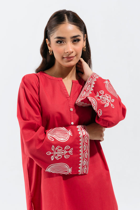 EMBROIDERED LAWN SHIRT (PRET)