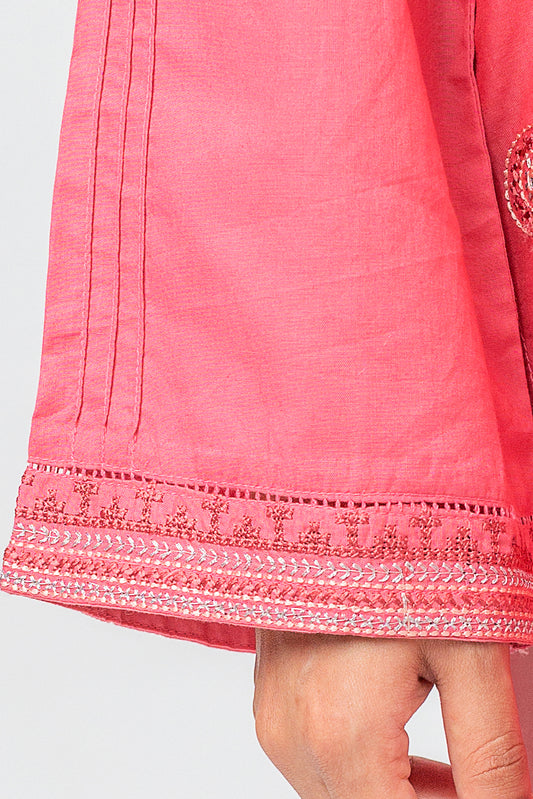 EMBROIDERED LAWN SHIRT (PRET)