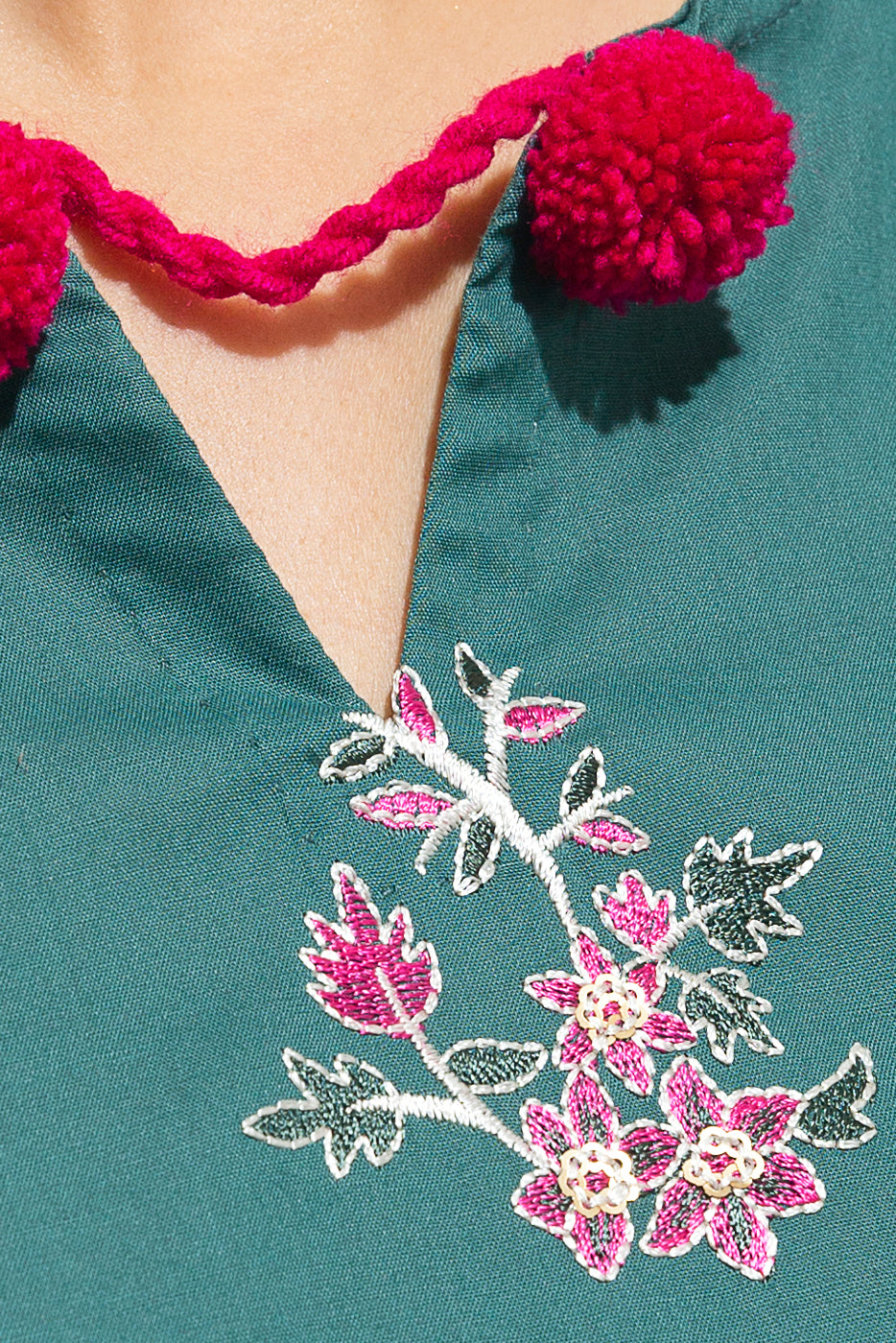 EMBROIDERED LAWN SHIRT (PRET)