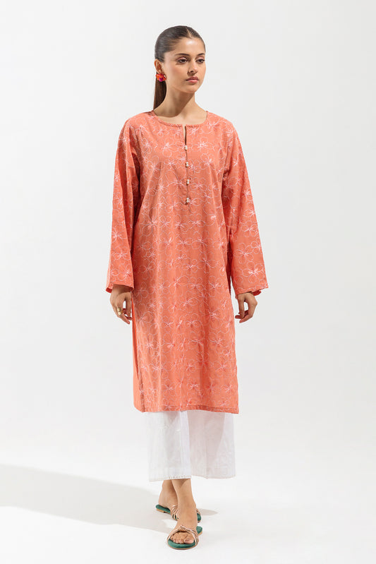 EMBROIDERED LAWN SHIRT (PRET)