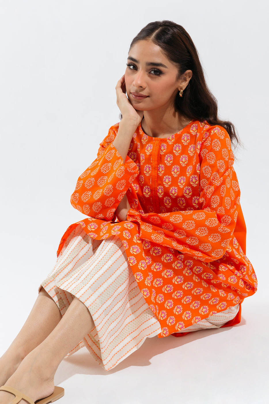 PRINTED LAWN SHIRT (PRET)