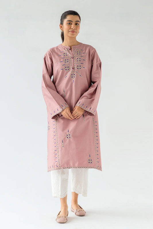EMBROIDERED TWILL SHIRT (PRET)