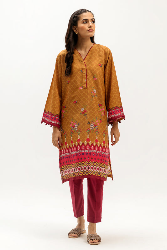 PRINTED CREPE SHIRT (LUXURY PRET)