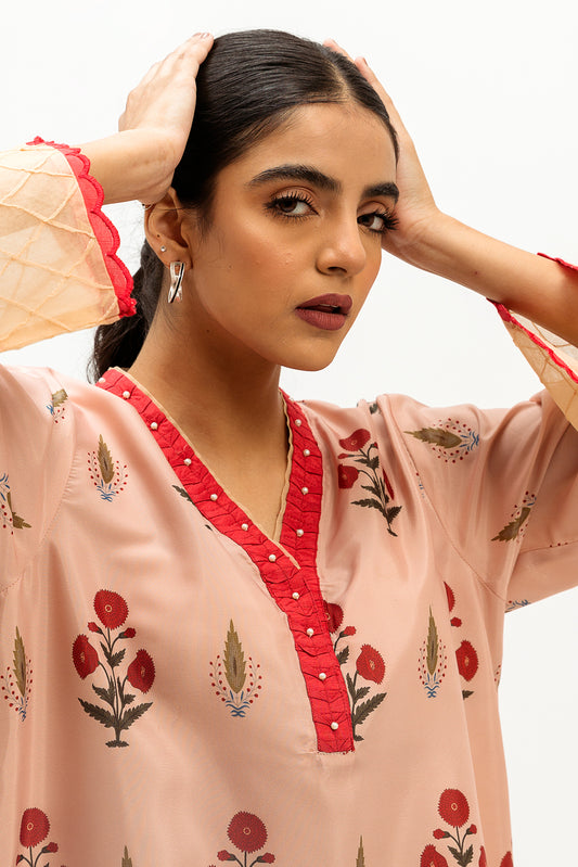 PRINTED CREPE SHIRT (LUXURY PRET)