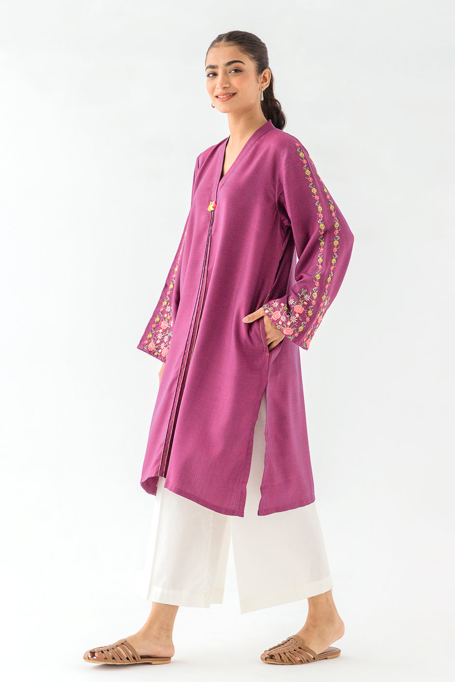 EMBROIDERED  SHIRT (PRET)
