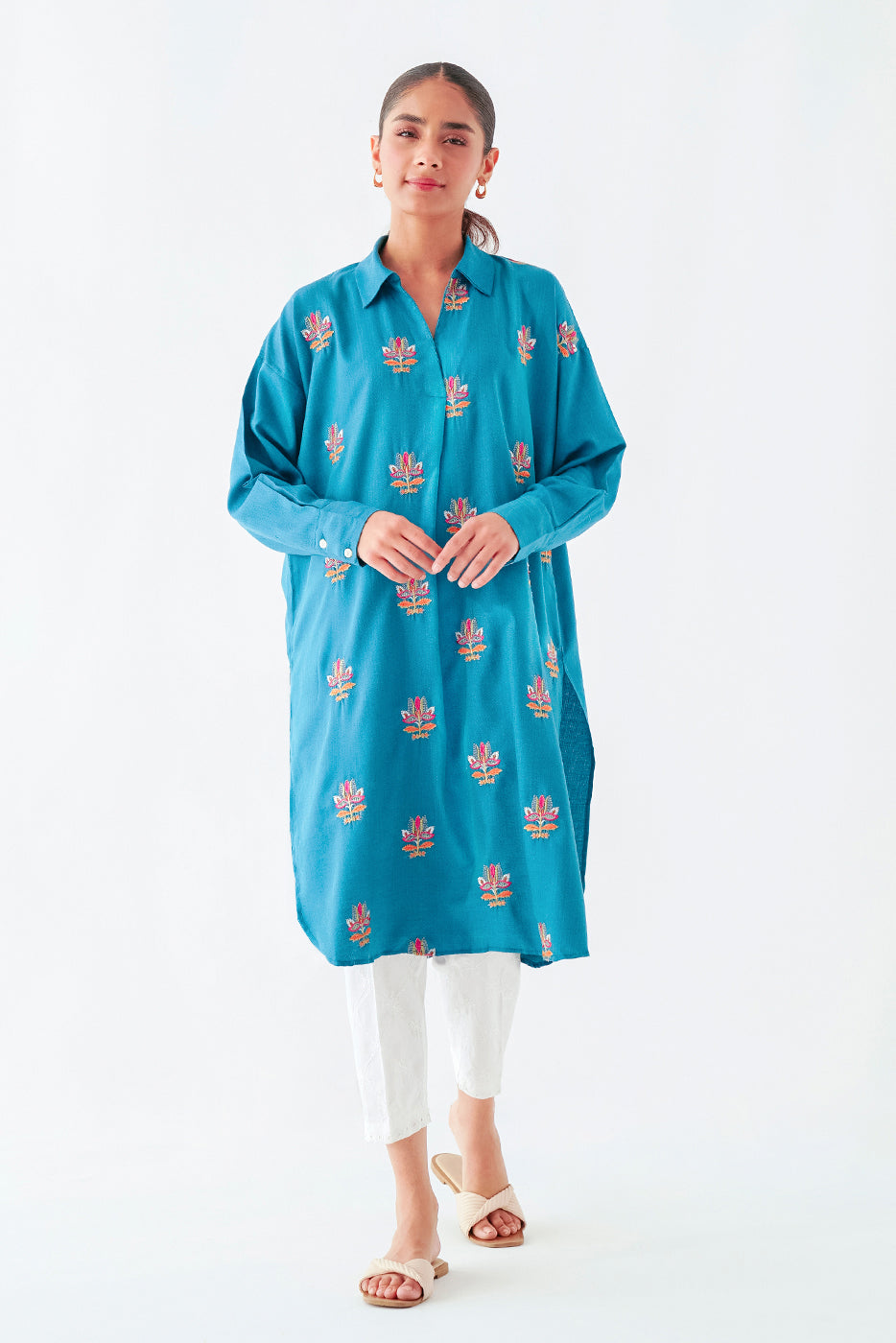EMBROIDERED  SHIRT (PRET)