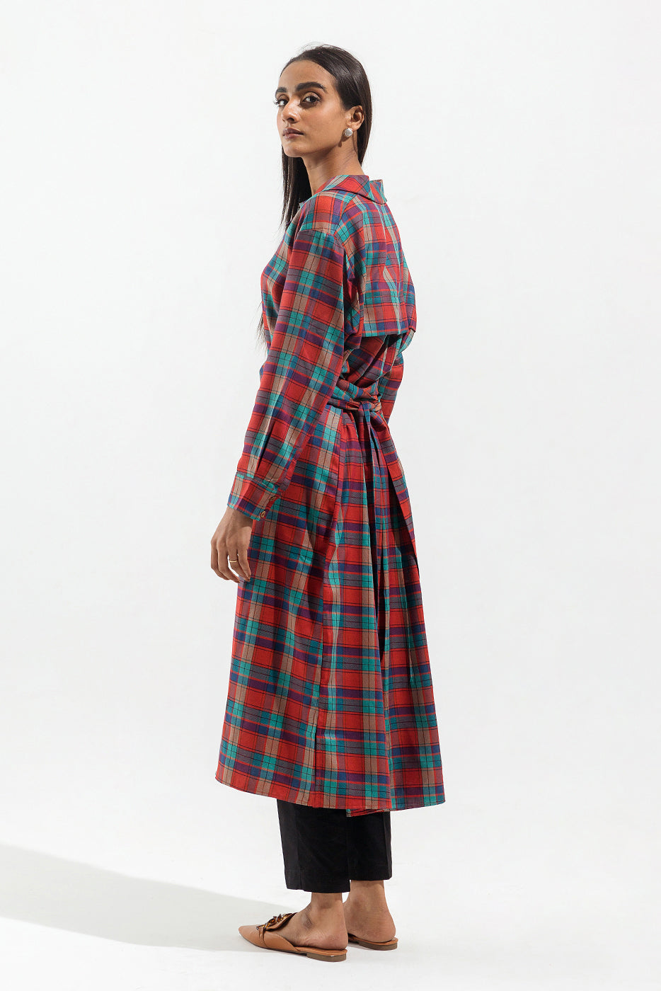 BASIC FLANNEL DRESS (PRET)