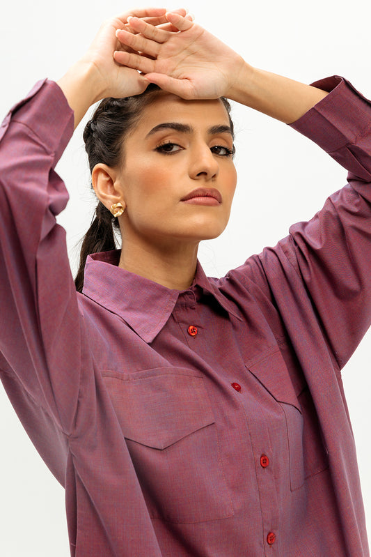 BASIC CHAMBRAY SHIRT (PRET)