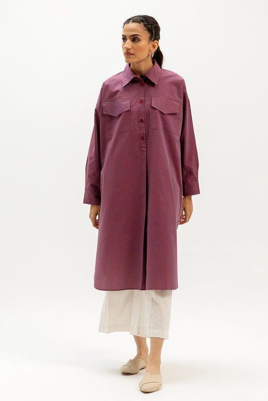 BASIC CHAMBRAY SHIRT (PRET)