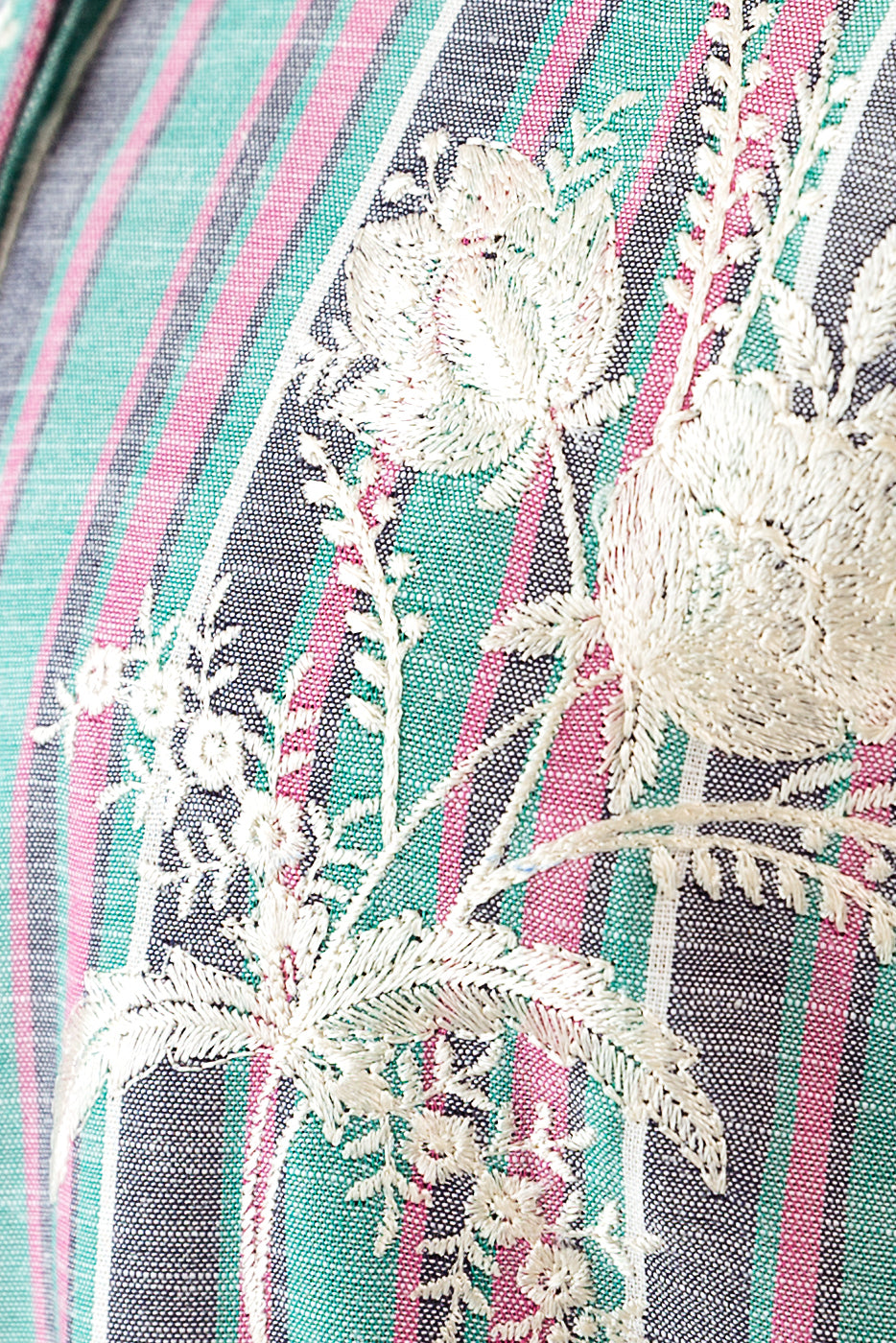 EMBROIDERED YARN DYED SHIRT (PRET)