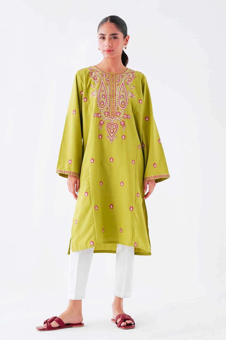 EMBROIDERED  SHIRT (PRET)