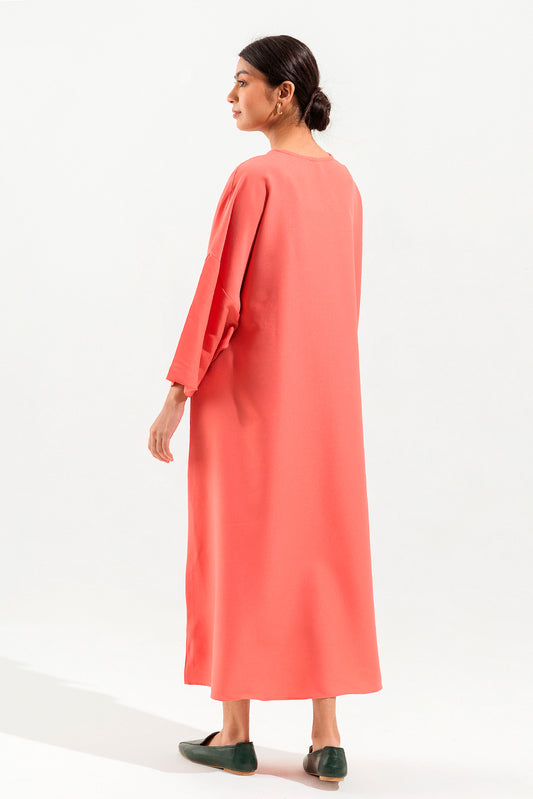 PEACH PINK LONG TUNIC