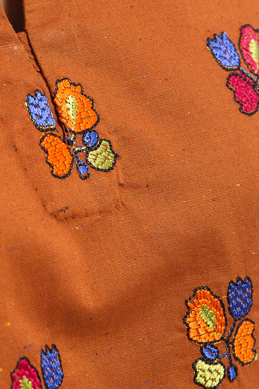 EMBROIDERED MULTI NEPS SHIRT (PRET)