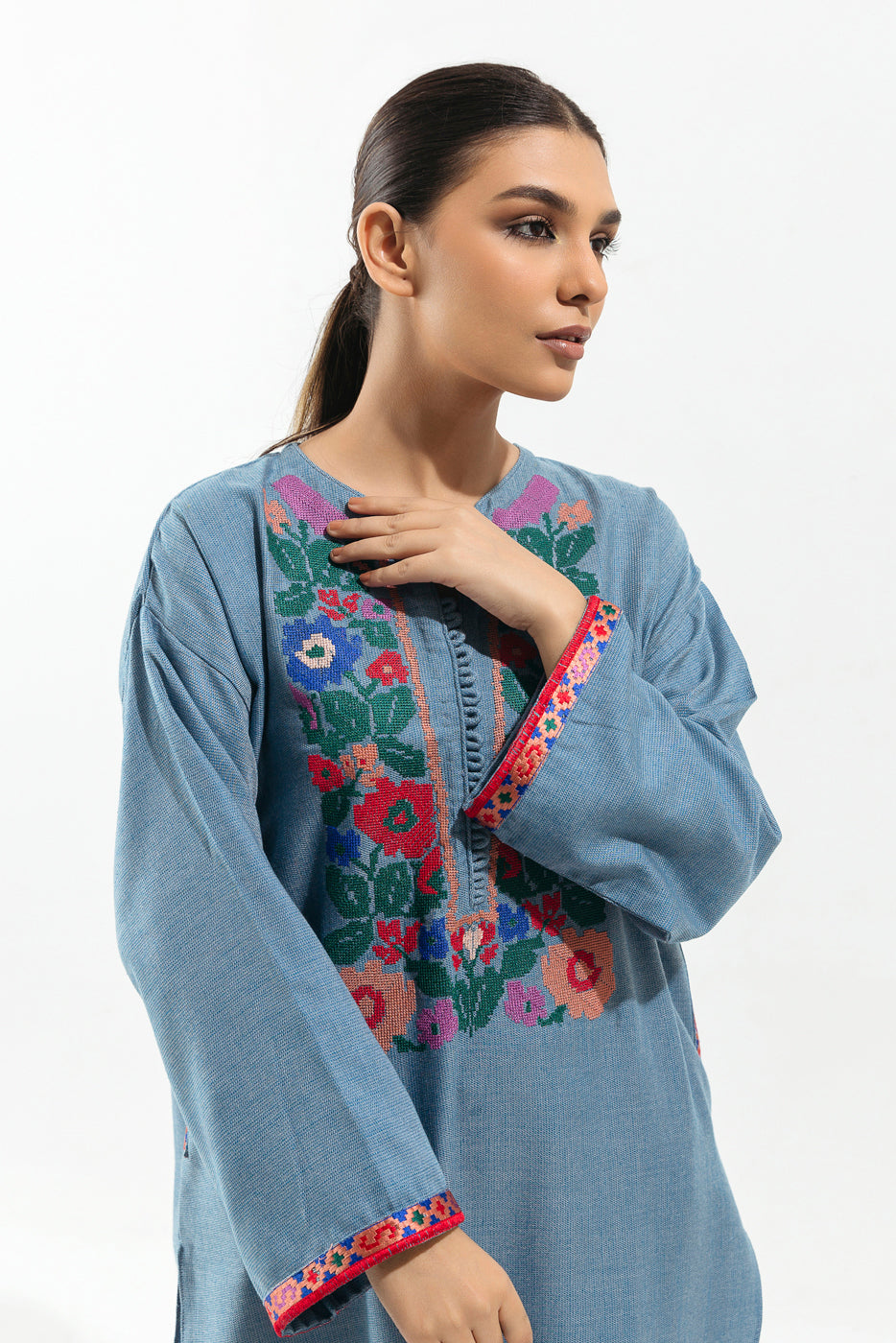 EMBROIDERED  SHIRT (PRET)