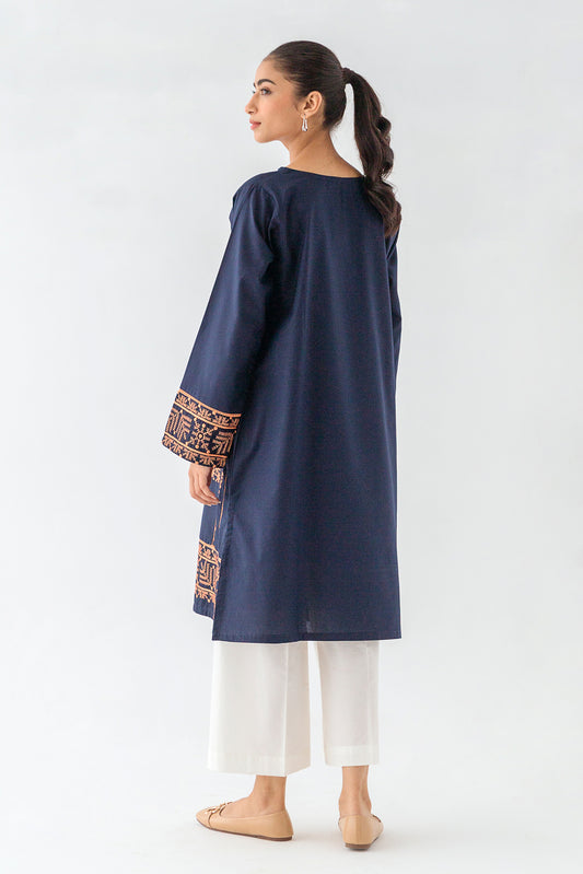 EMBROIDERED KHADDAR SHIRT (PRET)