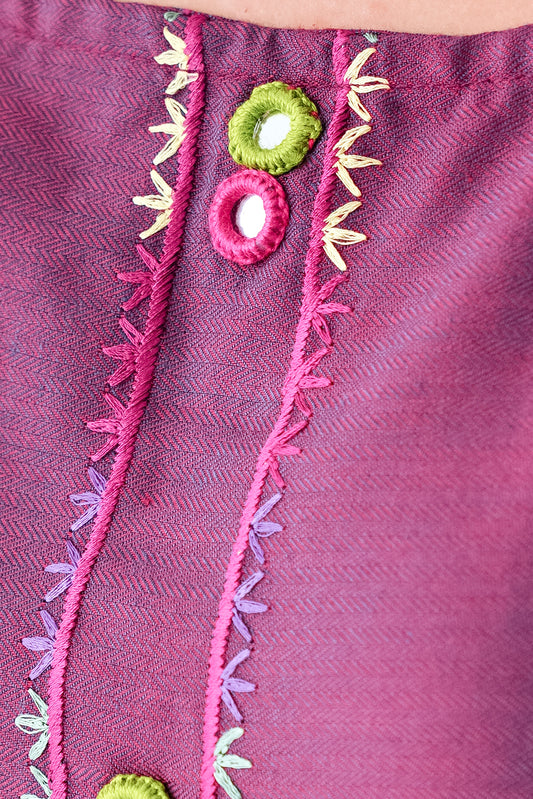 EMBROIDERED  SHIRT (PRET)