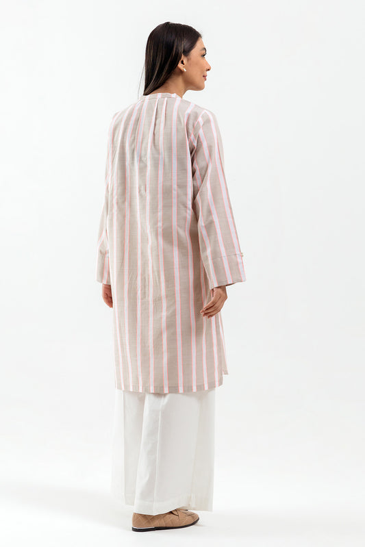 EMBROIDERED YARN DYED SHIRT (PRET)