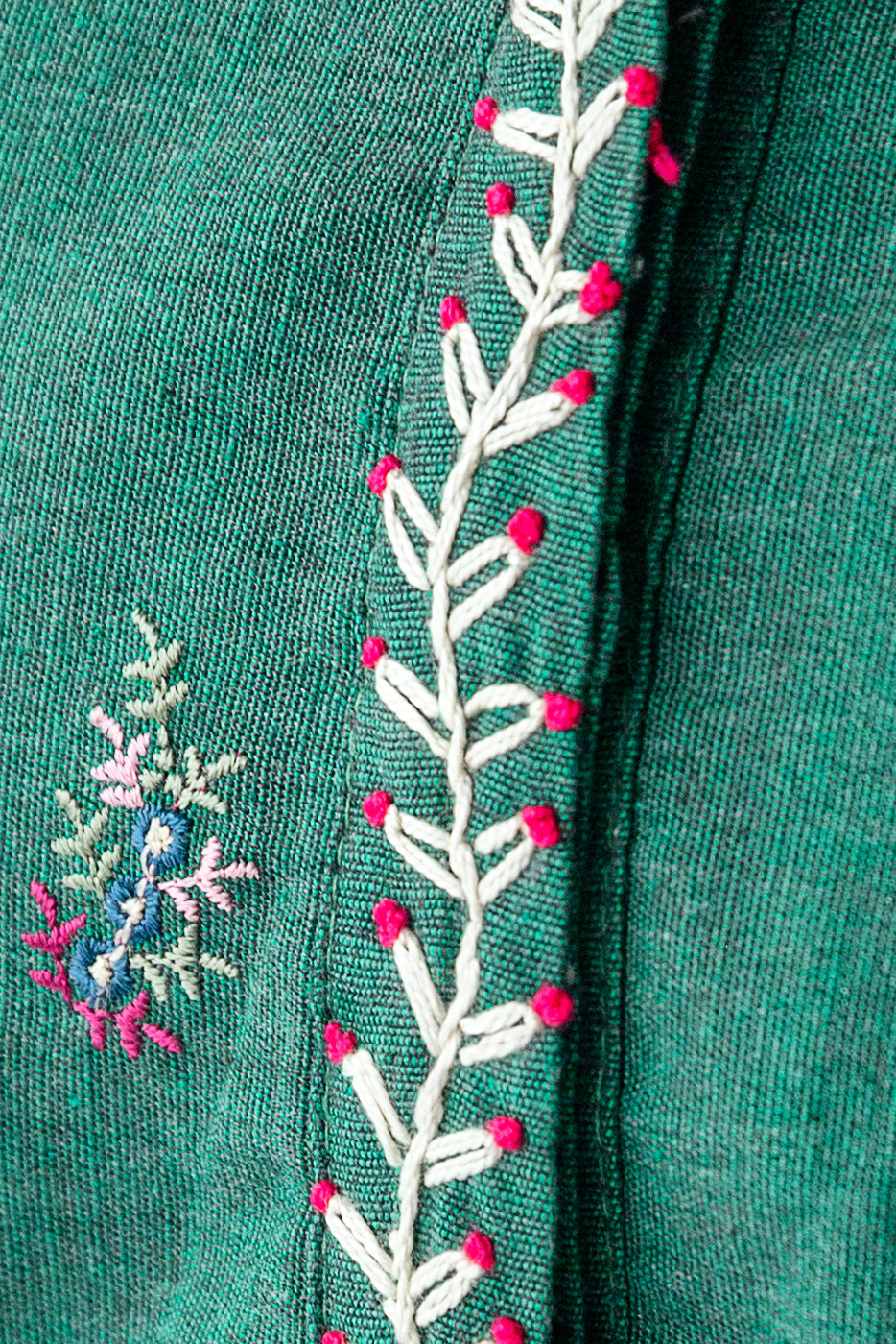 EMBROIDERED YARN DYED SHIRT (PRET)