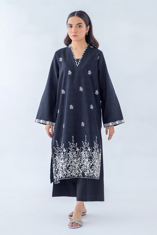 EMBROIDERED DORIA JACQUARD SHIRT (PRET)