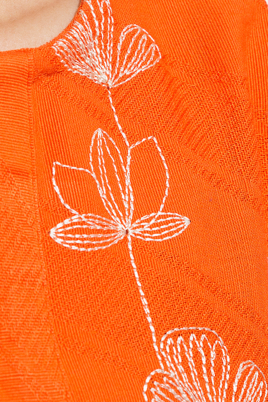 EMBROIDERED KHADDAR JACQUARD SHIRT (PRET)