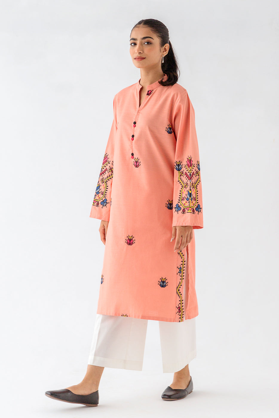EMBROIDERED  SHIRT (PRET)