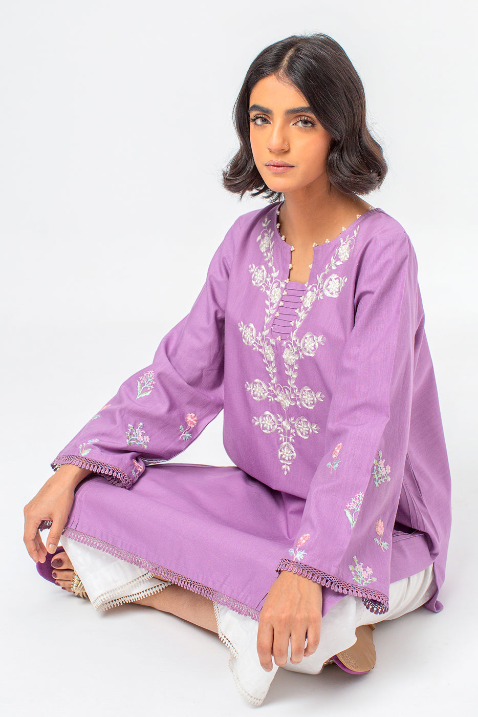 EMBROIDERED  SHIRT (PRET)
