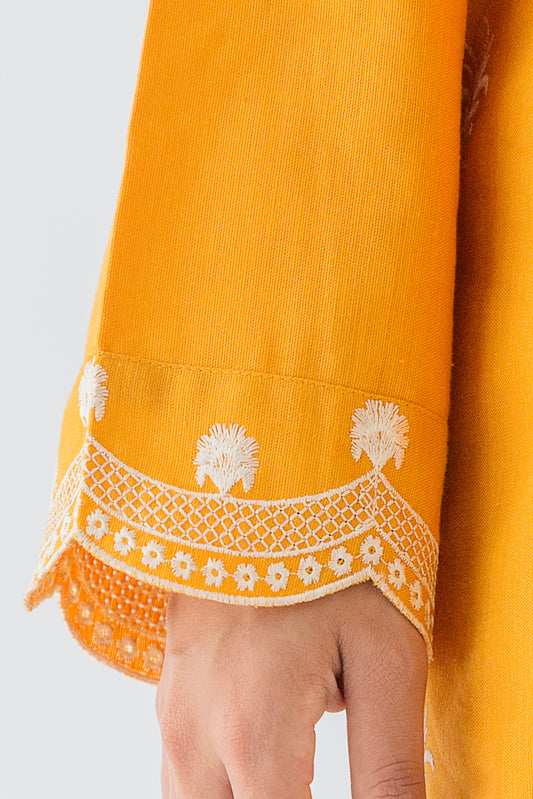 EMBROIDERED MULTI NEPS SHIRT (PRET)