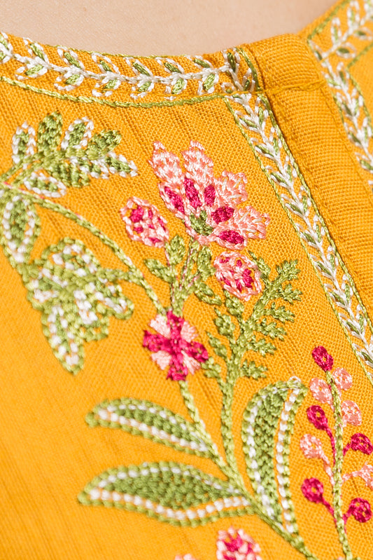 EMBROIDERED MULTI NEPS SHIRT (PRET)