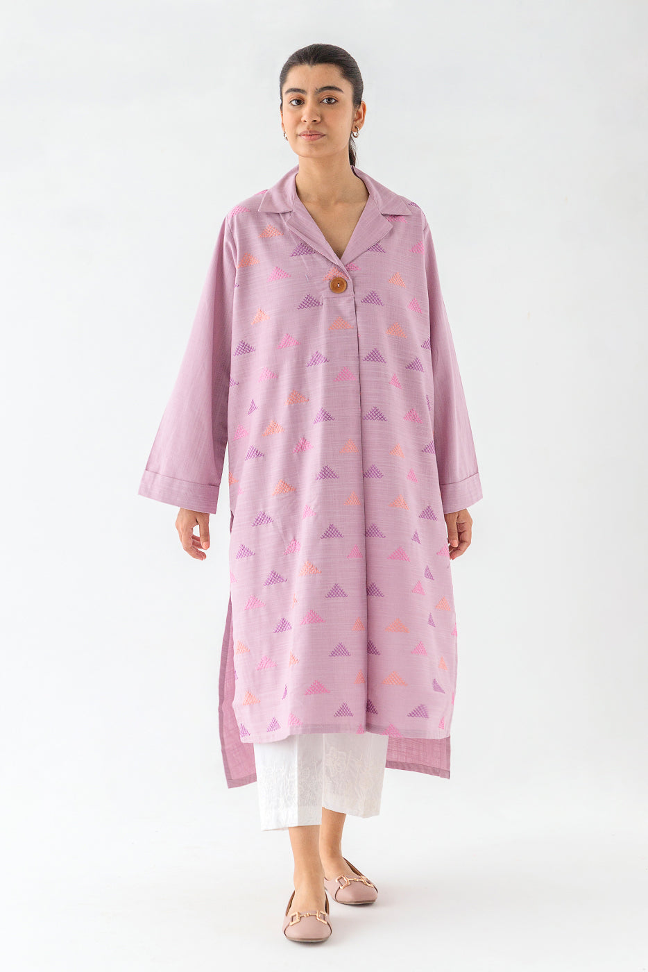 EMBROIDERED  SHIRT (PRET)