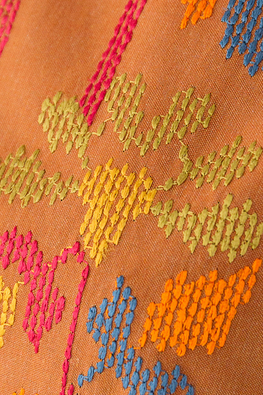 2 PIECE EMBROIDERED YARN DYED SUIT (PRET)