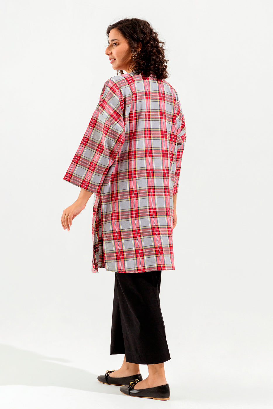 EMBROIDERED FLANNEL SHIRT (PRET)