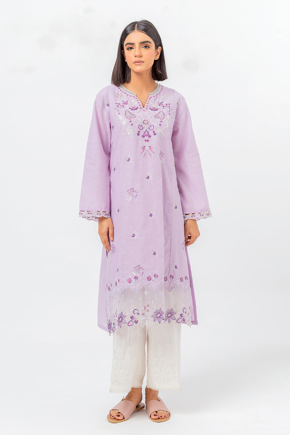 EMBROIDERED KARANDI SHIRT (LUXURY PRET)