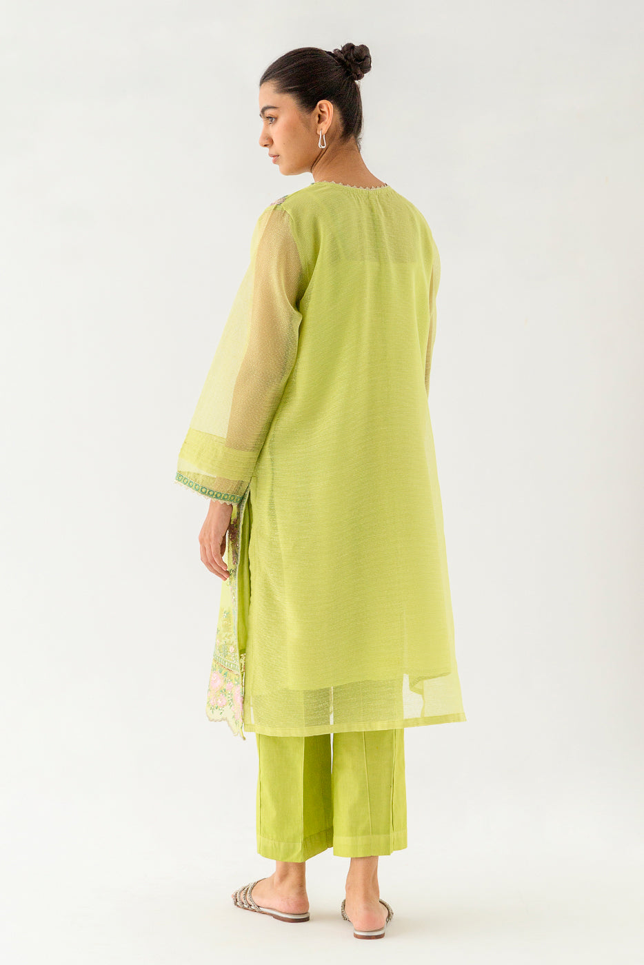 EMBROIDERED KARANDI SHIRT (LUXURY PRET)