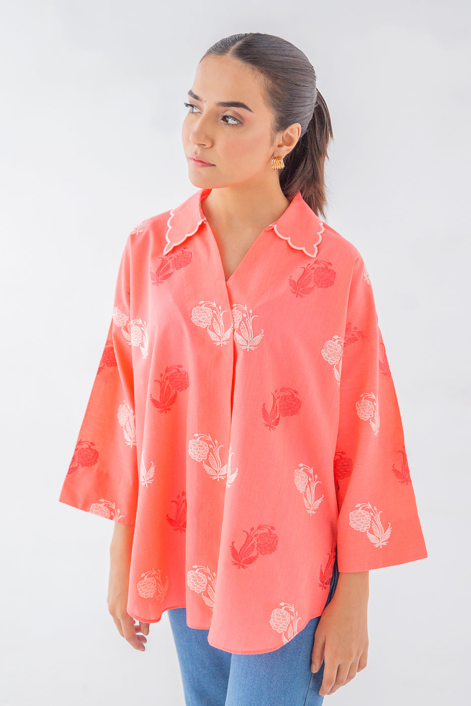CHAMBRAY TOP (PRET)