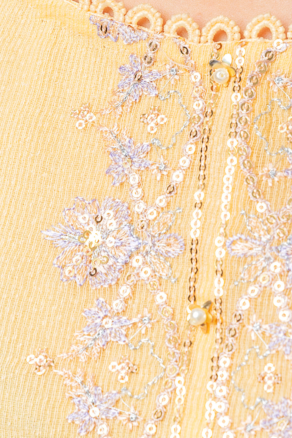 EMBROIDERED KARANDI SHIRT (LUXURY PRET)