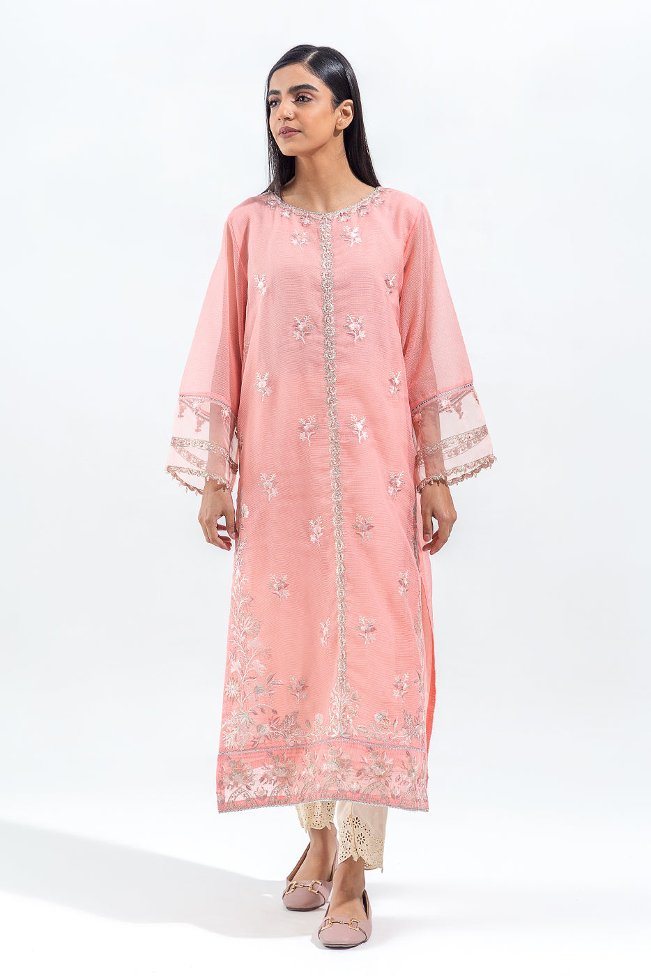 EMBROIDERED KARANDI SHIRT (LUXURY PRET)