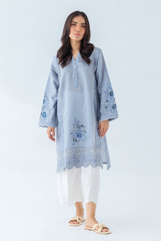 BASIC TWO TONE SHIRT (LUXURY PRET)