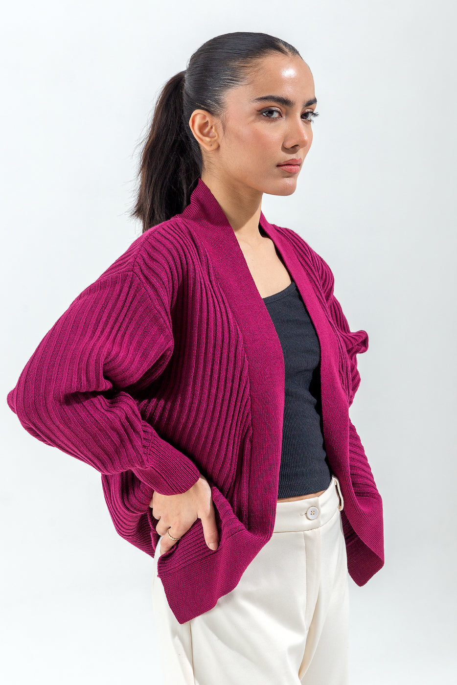 Knitted Shrug - BEECHTREE