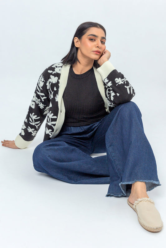 FLORAL CARDIGAN