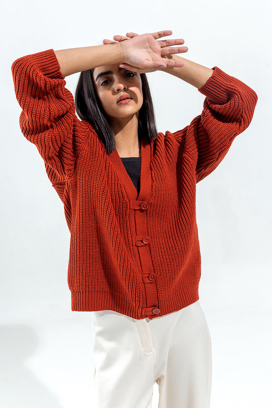 KNITTED CARDIGAN