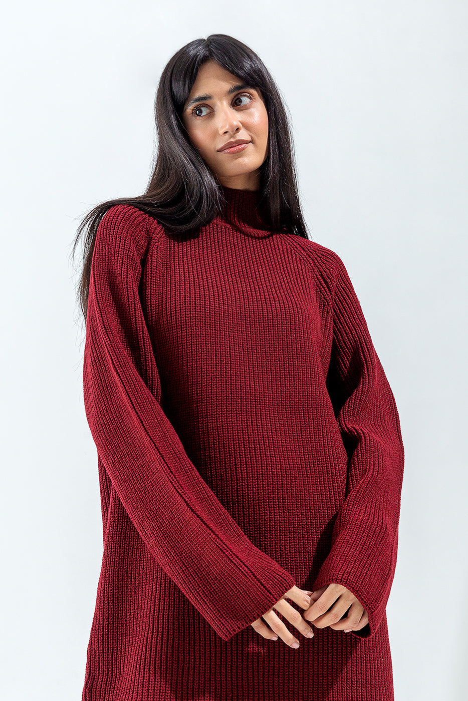 Sweater Knit Dress - BEECHTREE