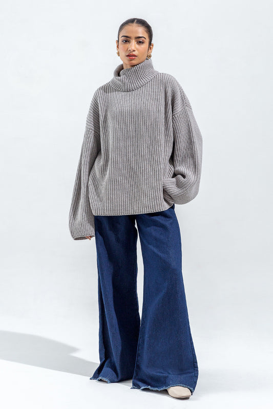 BOXY KNITTED PULLOVER