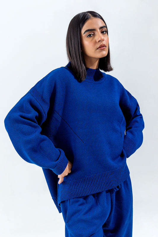 LOOSE KNITTED PULLOVER